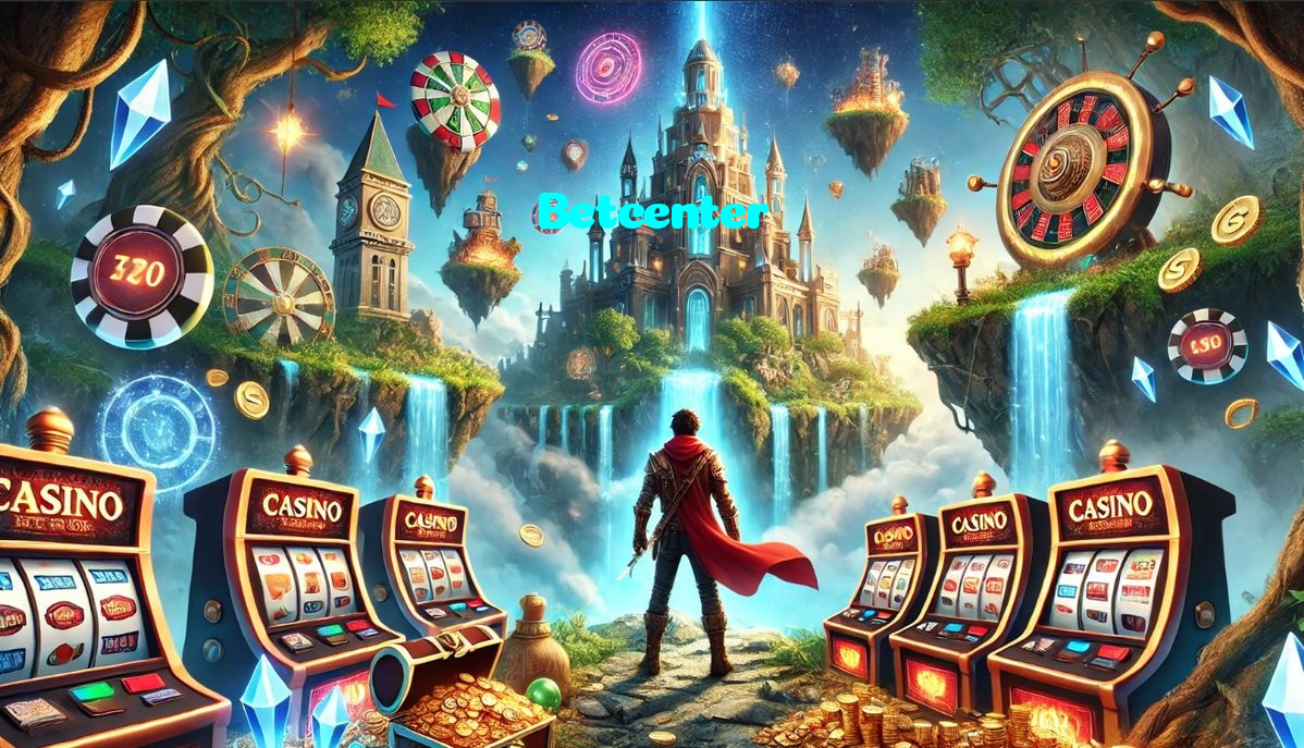 Betcenter casino presented on mobile device in Pakistan with slots and live games